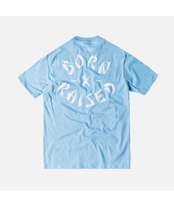 Born X Raised Westside Rocker Tee - Powder Blue store