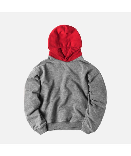 Fear of God 5th Collection Heavy Terry Everyday Hoodie - Grey / Red online