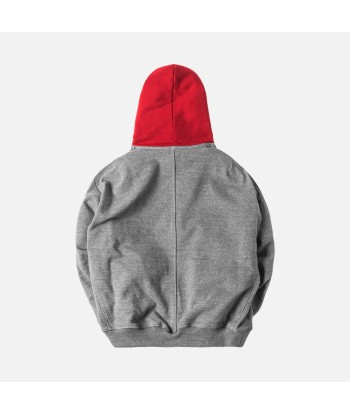 Fear of God 5th Collection Heavy Terry Everyday Hoodie - Grey / Red online