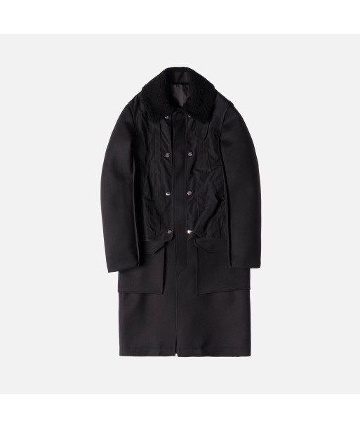 Tim Coppens Layered Trench Coat - Black prix pour 