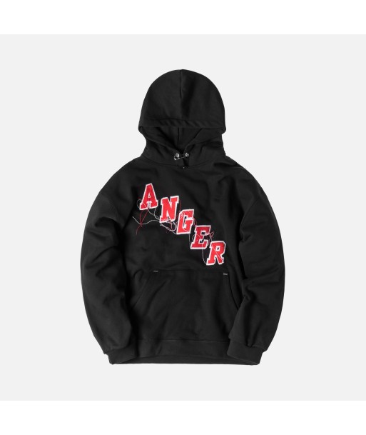 Mr. Completely Anger Factory Hoodie - Black Profitez des Offres !