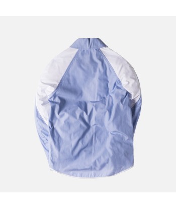 Tim Coppens FZ Shirt Jacket - Blue / White chez Cornerstreet bien 