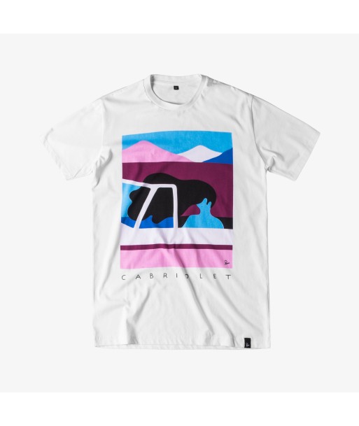 by Parra Cabriolet Tee - White le des métaux précieux