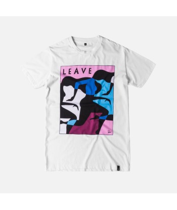 by Parra Leave Tee - White la livraison gratuite