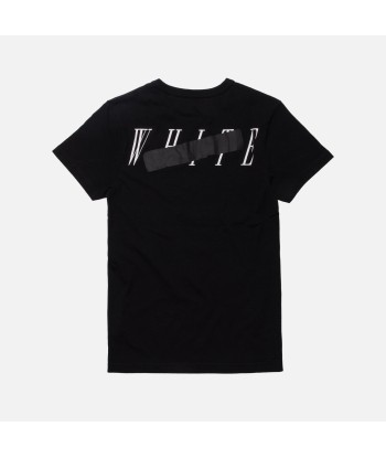 Off-White Snake Tee - Black / Multi s'inspire de l'anatomie humaine