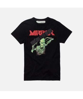 Off-White Mirror Skull Tee - Black / Multi Profitez des Offres !